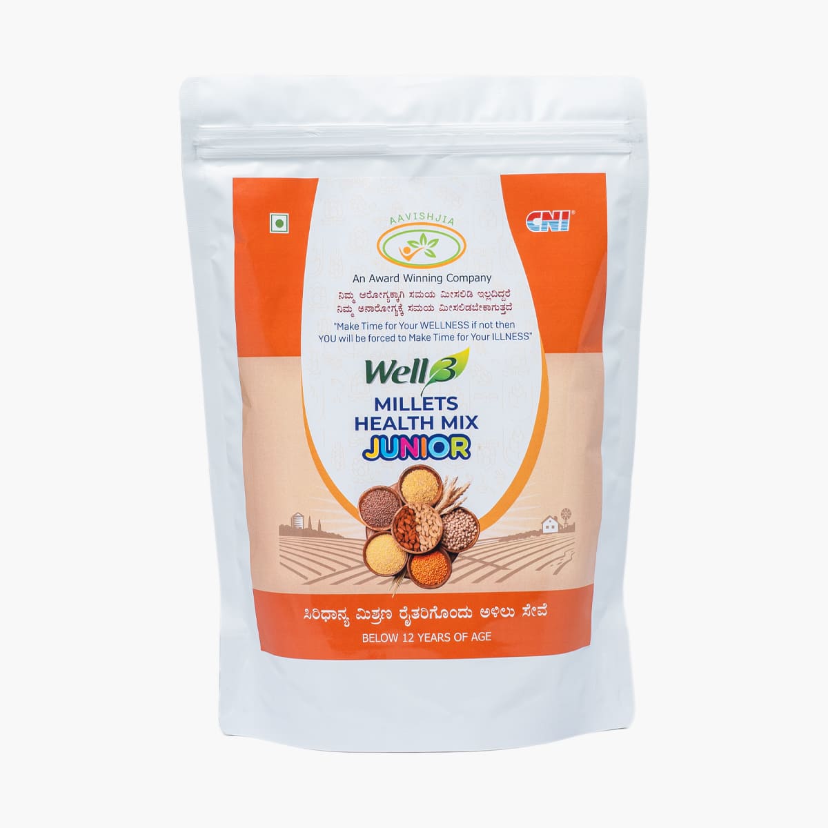 Well 3 millets health mix junior